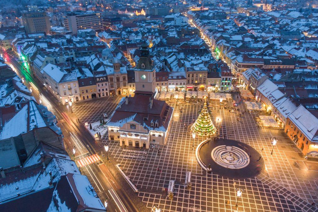 targul de craciun brasov centrul vechi