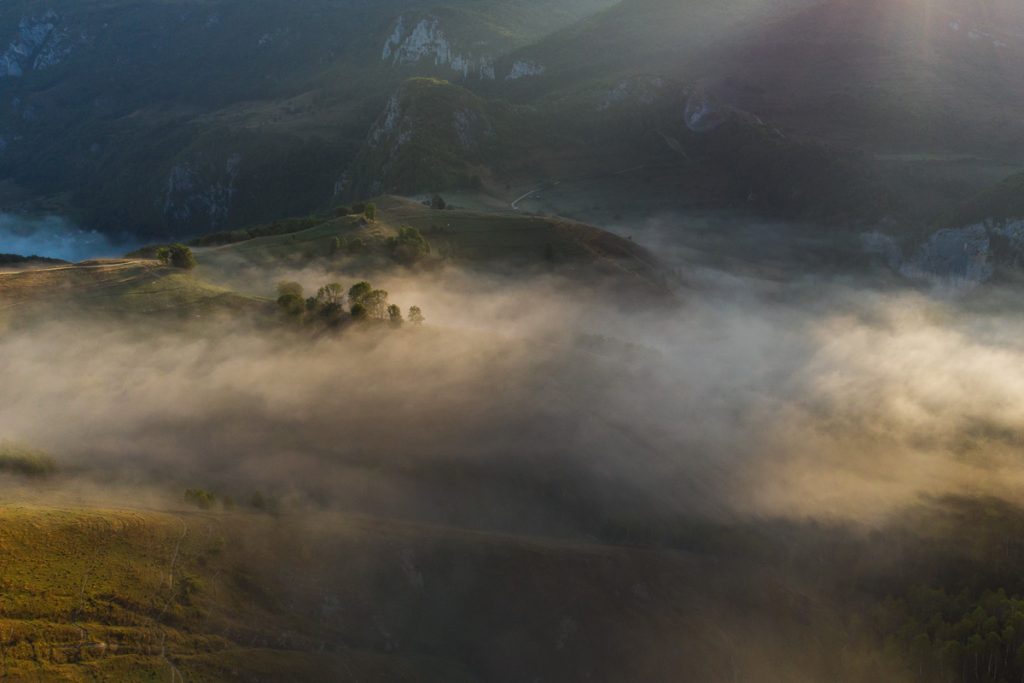 peisaj rural in satul dumesti alba
