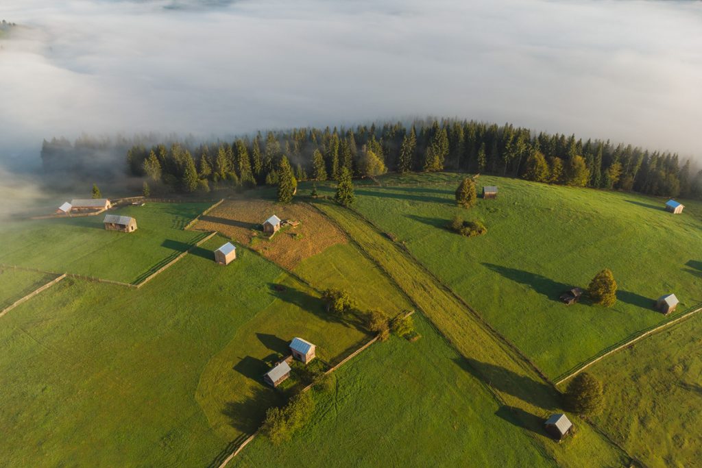 peisaj rural in bucovina